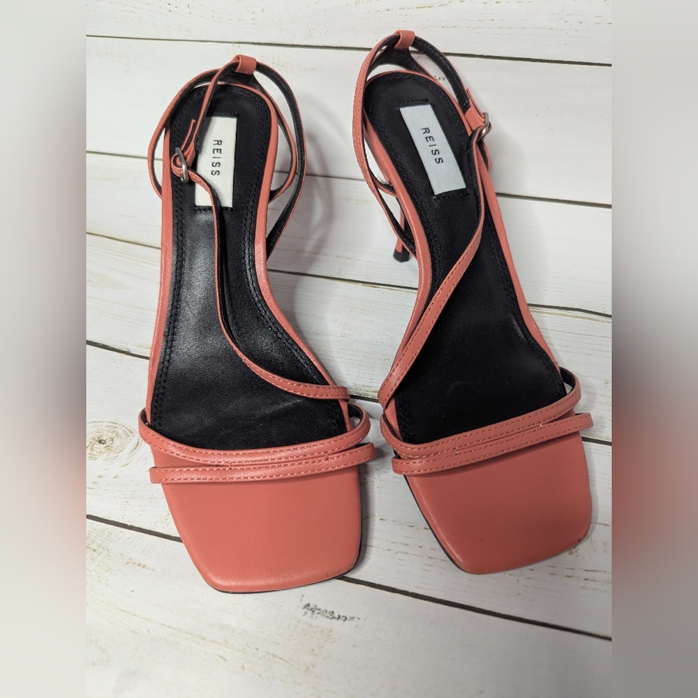 Reiss Coral Strappy Sandals Brand REISS